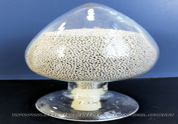 Molecular sieve  13X with high-capacity adsorbents and good mass transfer rates