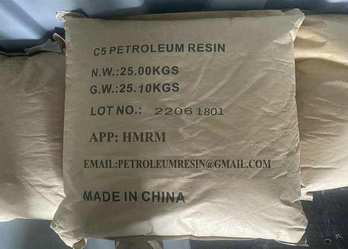 Light yellow C5 Petroleum Resin For Hot Melt Road Marking Paint